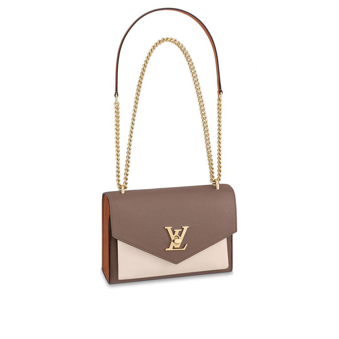 Louis Vuitton MYLOCKME CHAIN BAG Shoudler Bag M58949 Smokey/Quartz/Caramel